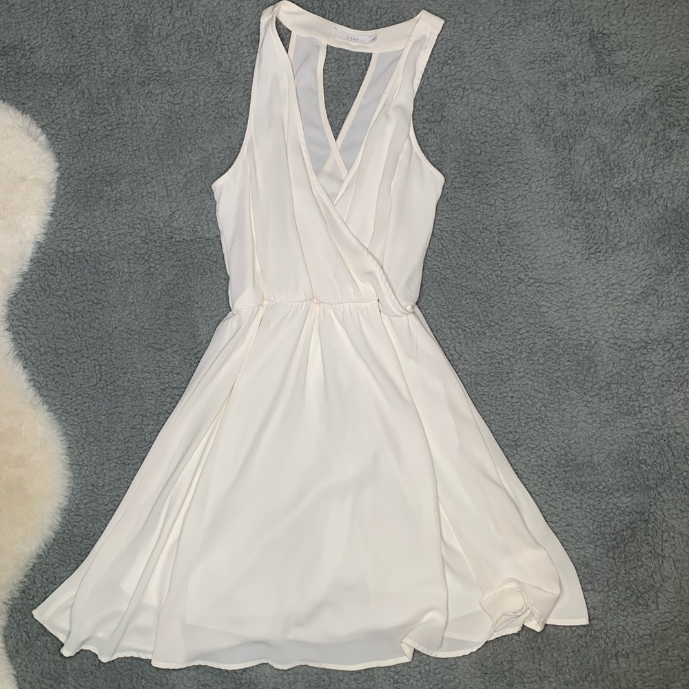 Lush, white dress, M